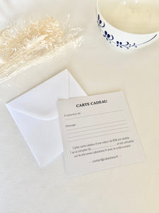 Carte Cadeau 80 euros